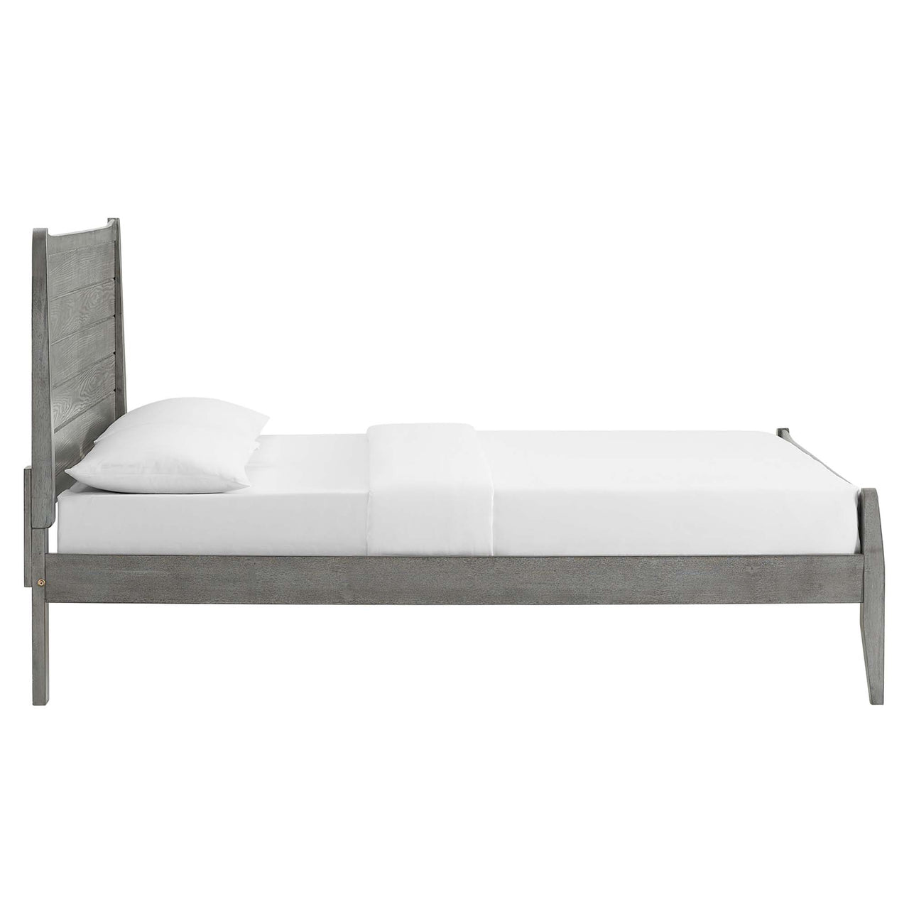 Gina King Platform Bed, Gray