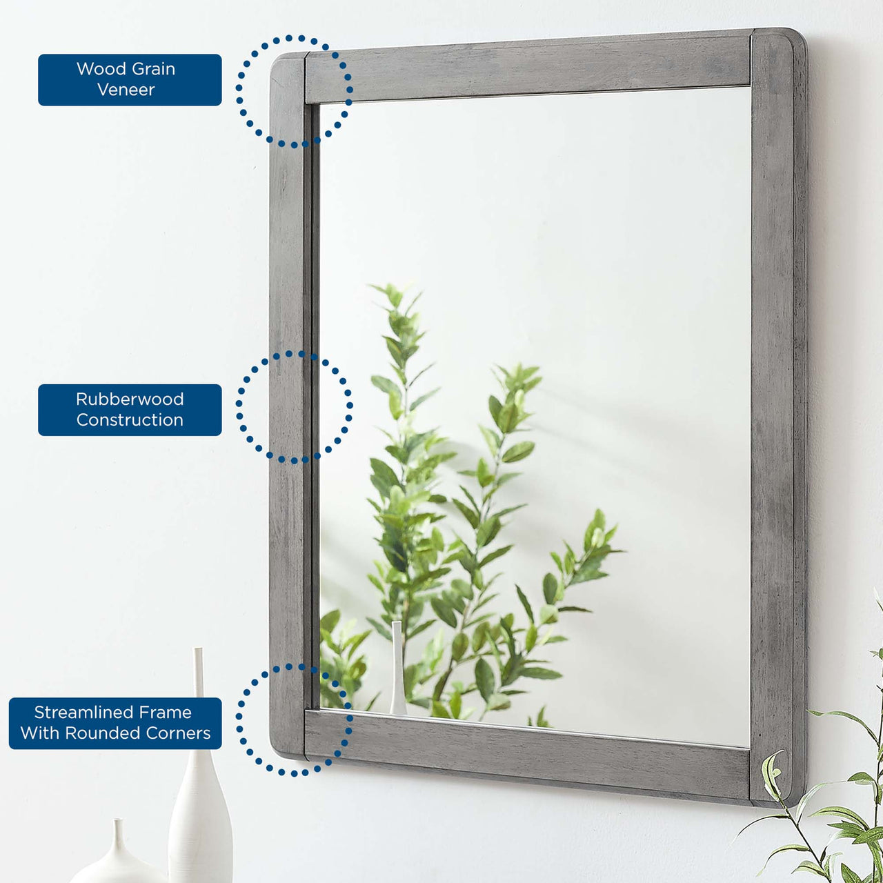 Gina Mirror, Gray