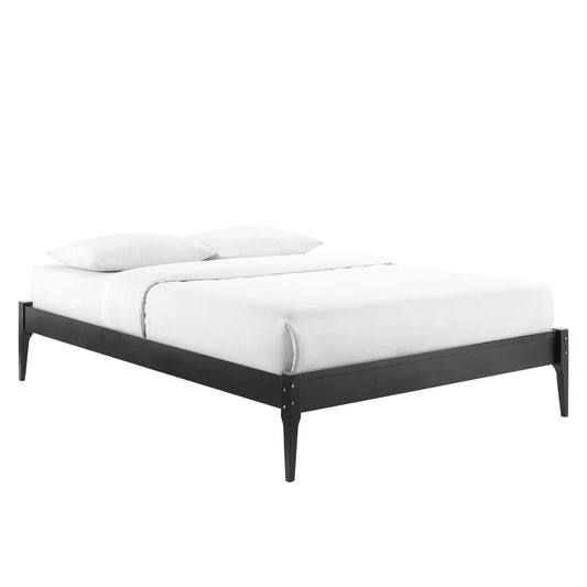 Summer Queen Platform Bed Frame, Black