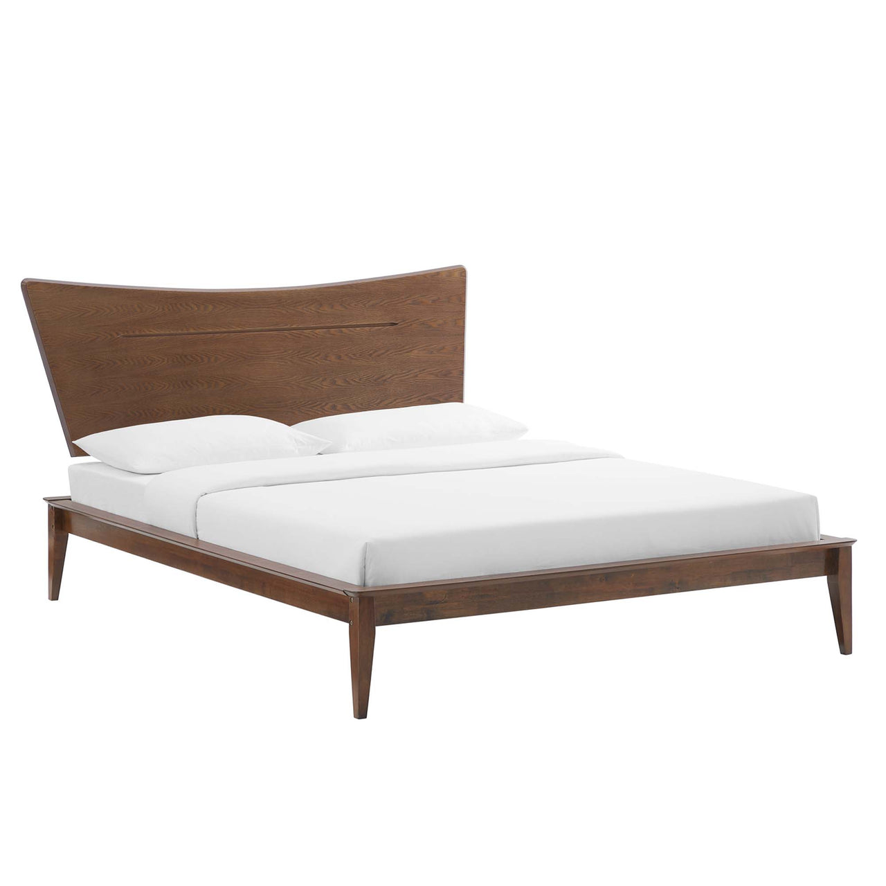 Starsail Full Platform Bed, Walnut