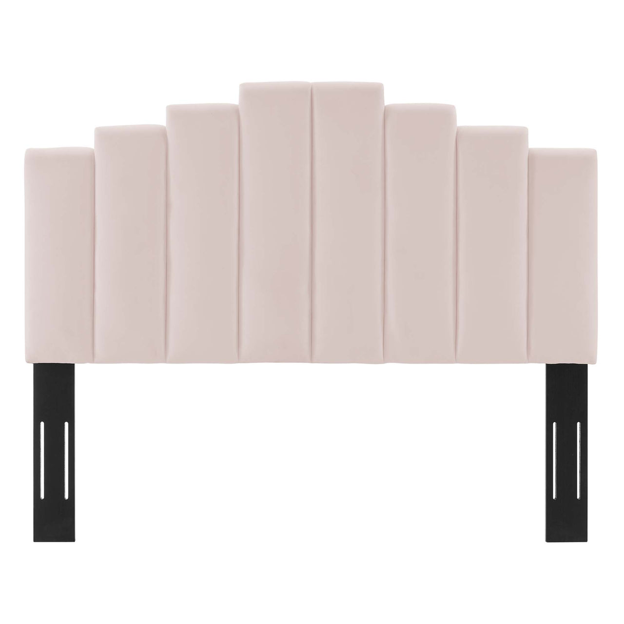 Vellara Upholstered Velvet King | California King Headboard, Pink