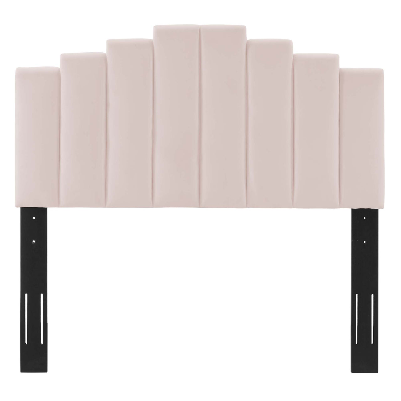 Vellara Upholstered Velvet King | California King Headboard, Pink
