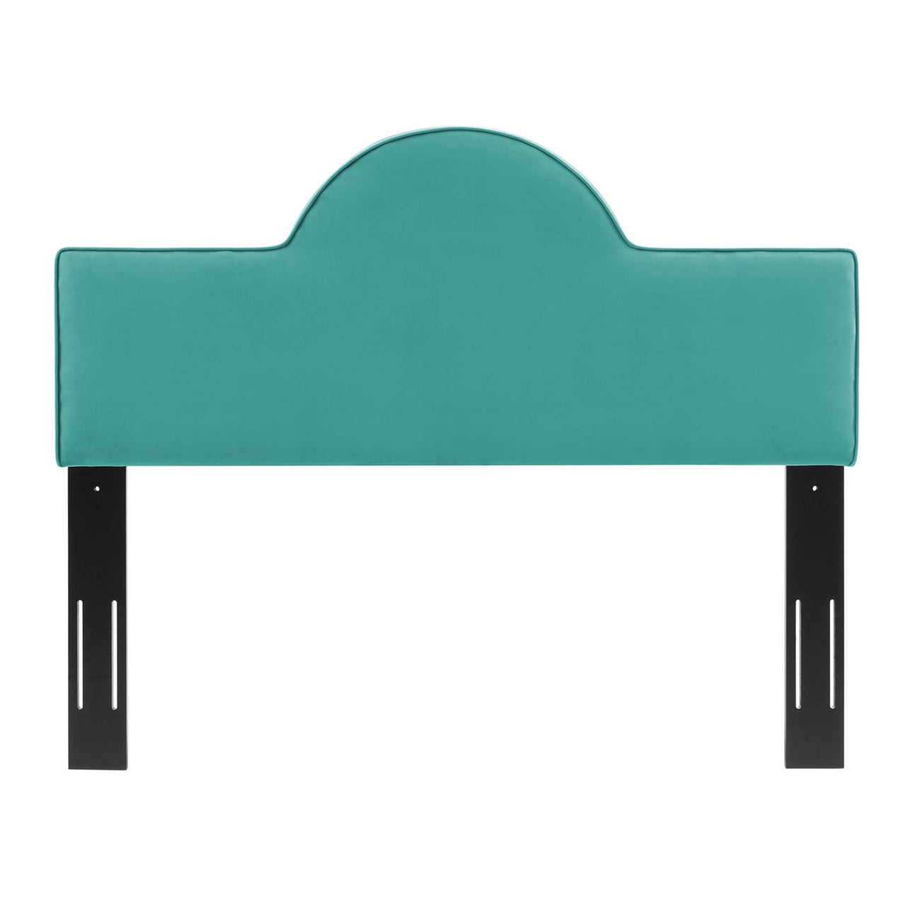 Solene Upholstered Velvet King | California King Headboard, Teal