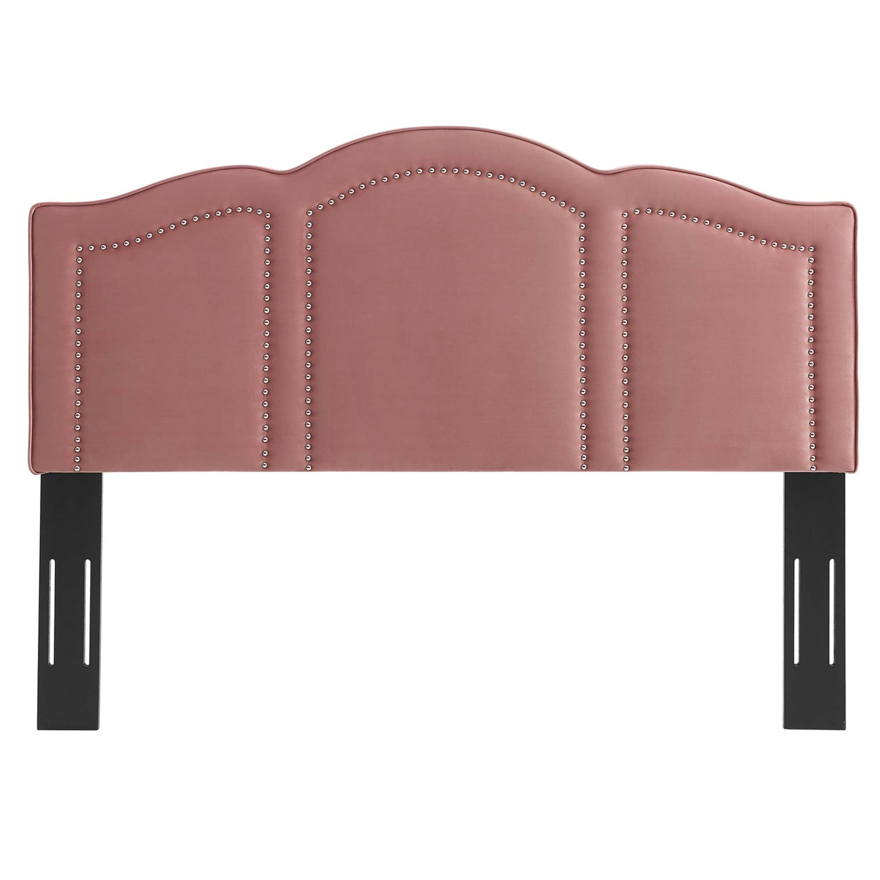 Celiora Velvet King | California King Headboard, Dusty Rose