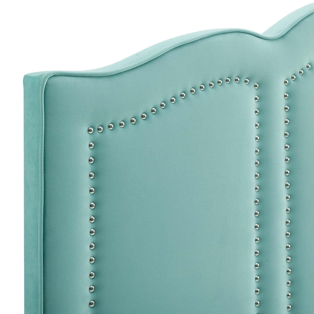 Celiora Velvet King | California King Headboard, Mint