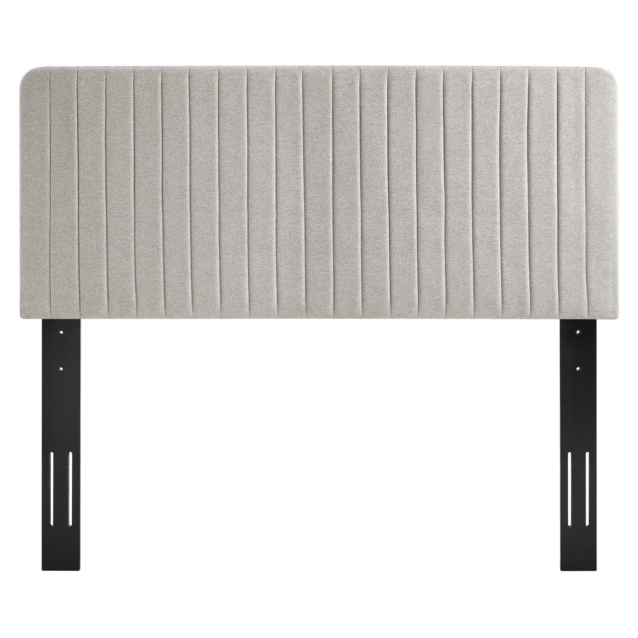 Emara Upholstered Fabric King | California King Headboard, Oatmeal