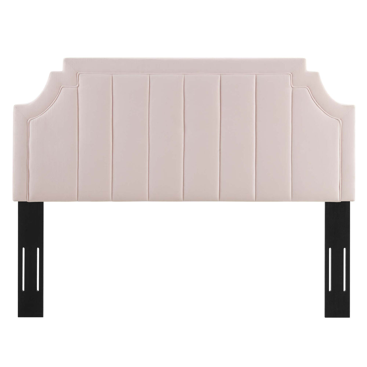 Velena Velvet Full | Queen Headboard, Pink