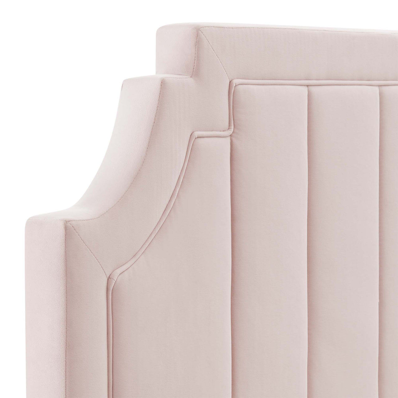 Velena Velvet Full | Queen Headboard, Pink