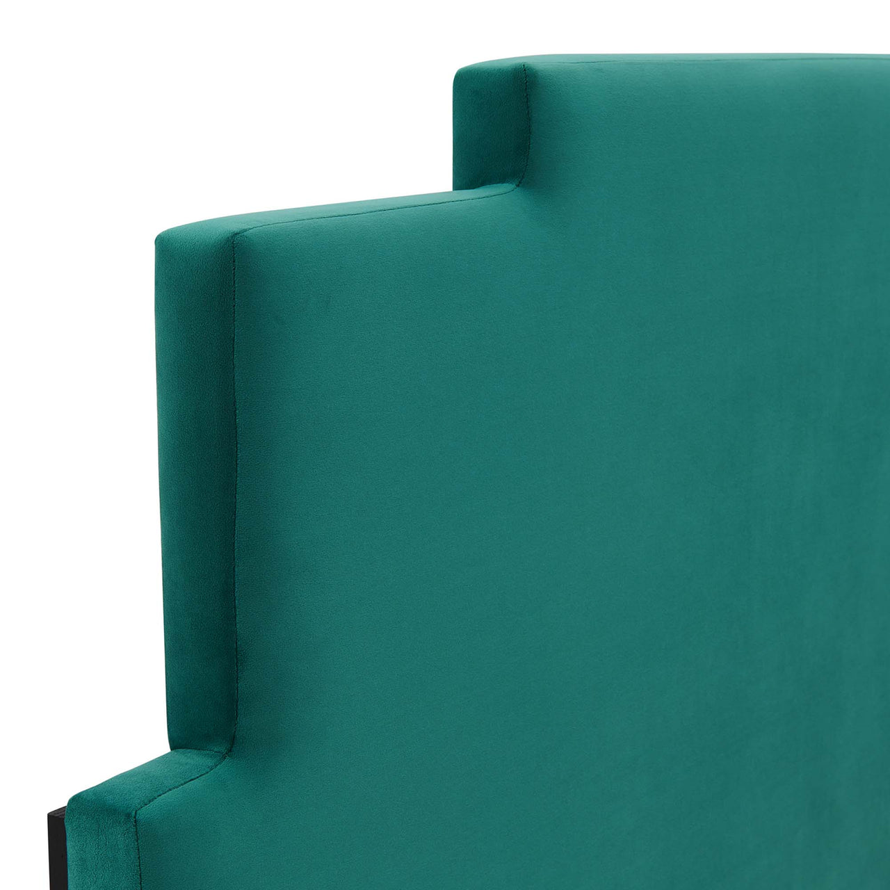 Throne Upholstered Velvet Full | Queen Headboard, Teal