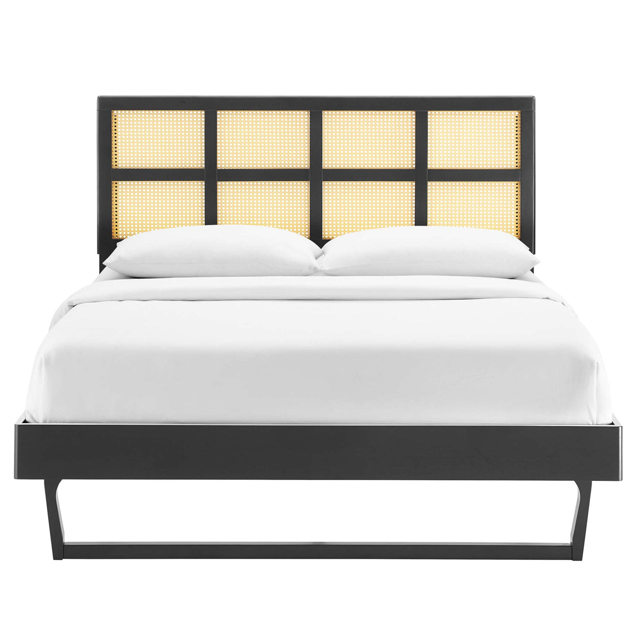 Matrix Queen Platform Bed, Black