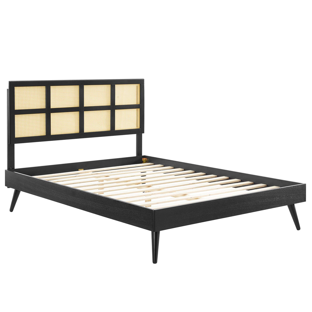 Matrix Queen Platform Bed, Black