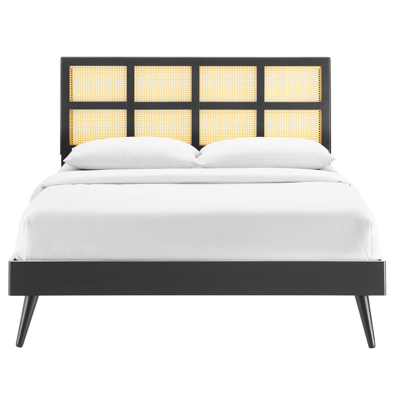 Matrix Queen Platform Bed, Black