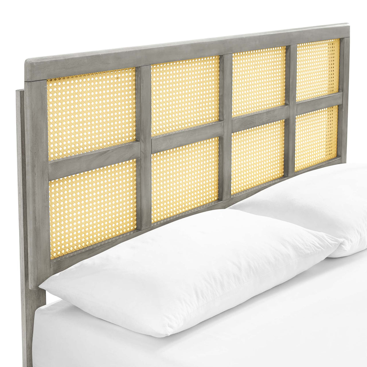 Matrix Full Platform Bed, Gray