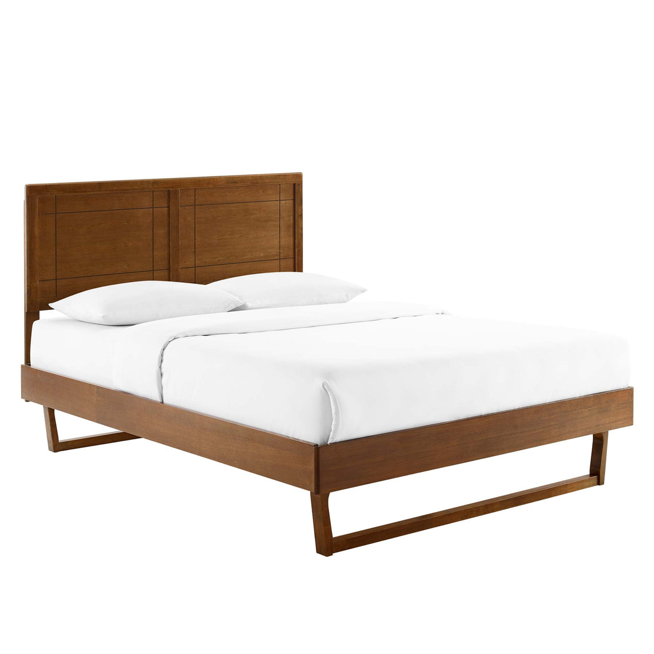 Eldenwood Queen Platform Bed, Walnut