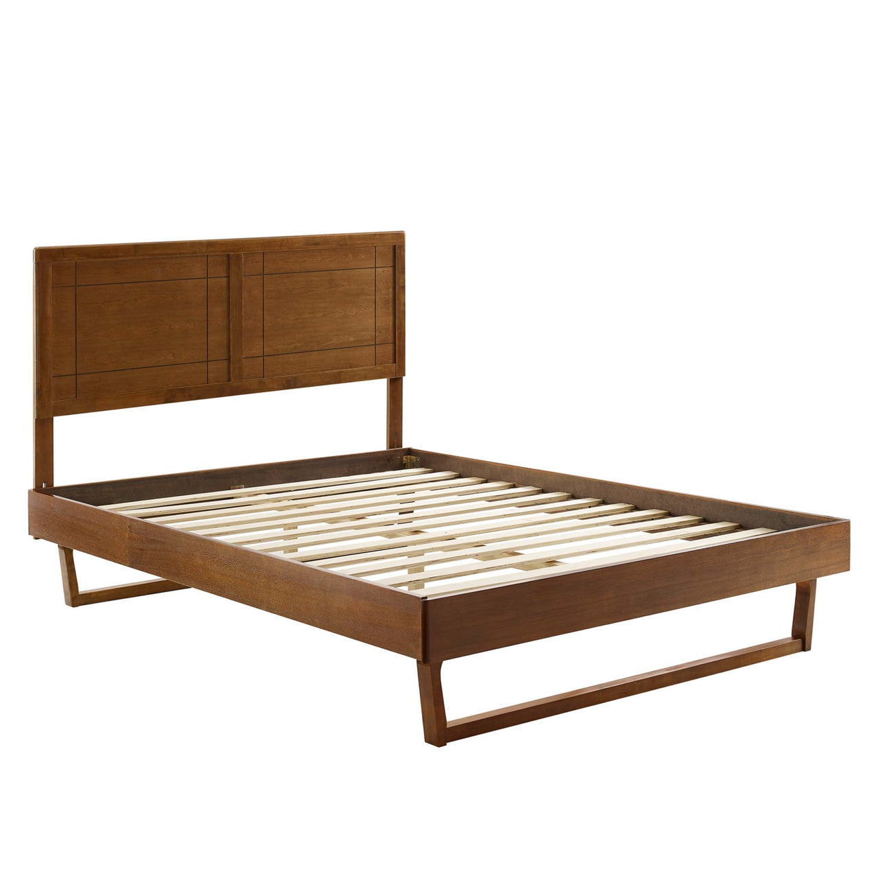 Eldenwood Queen Platform Bed, Walnut