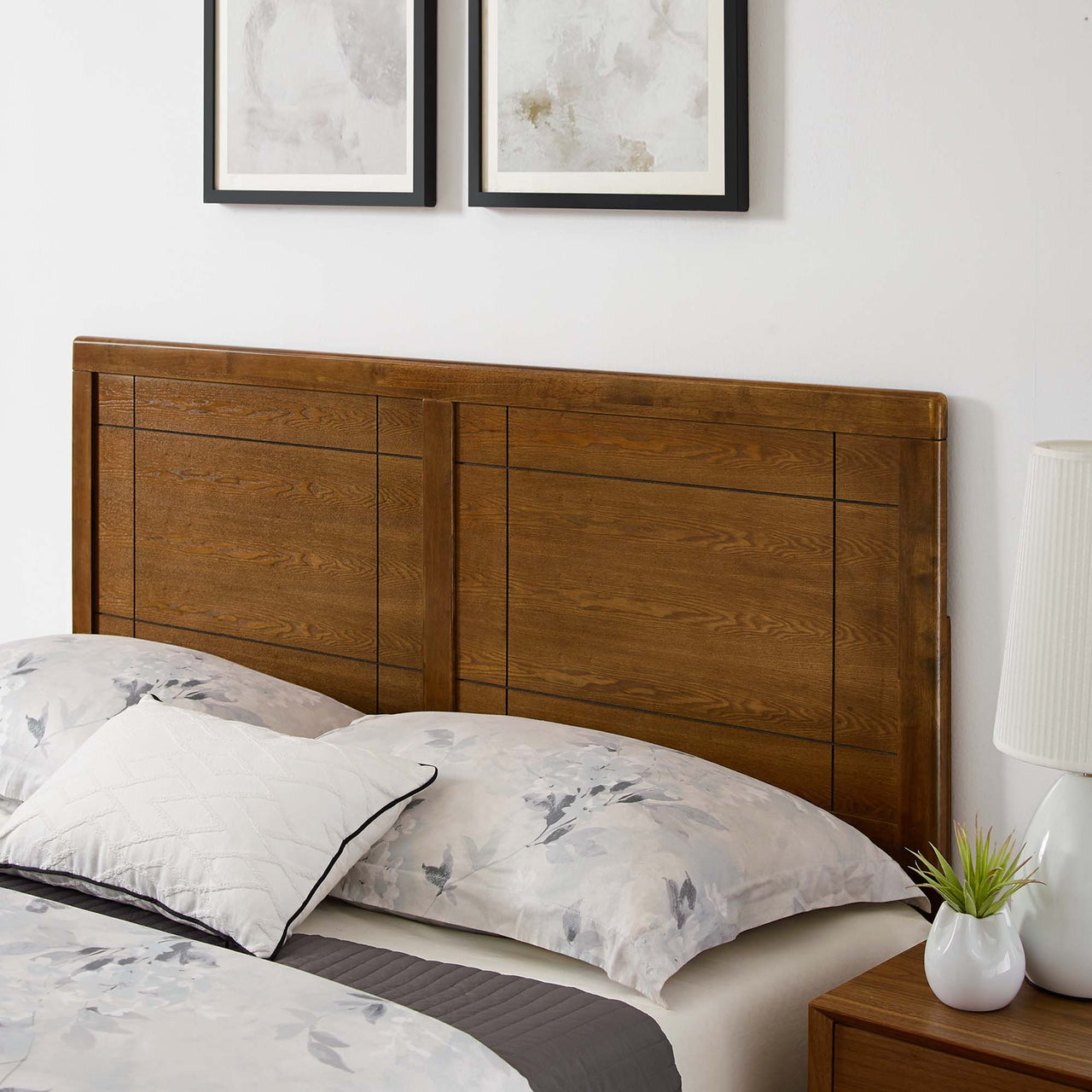 Eldenwood Queen Platform Bed, Walnut