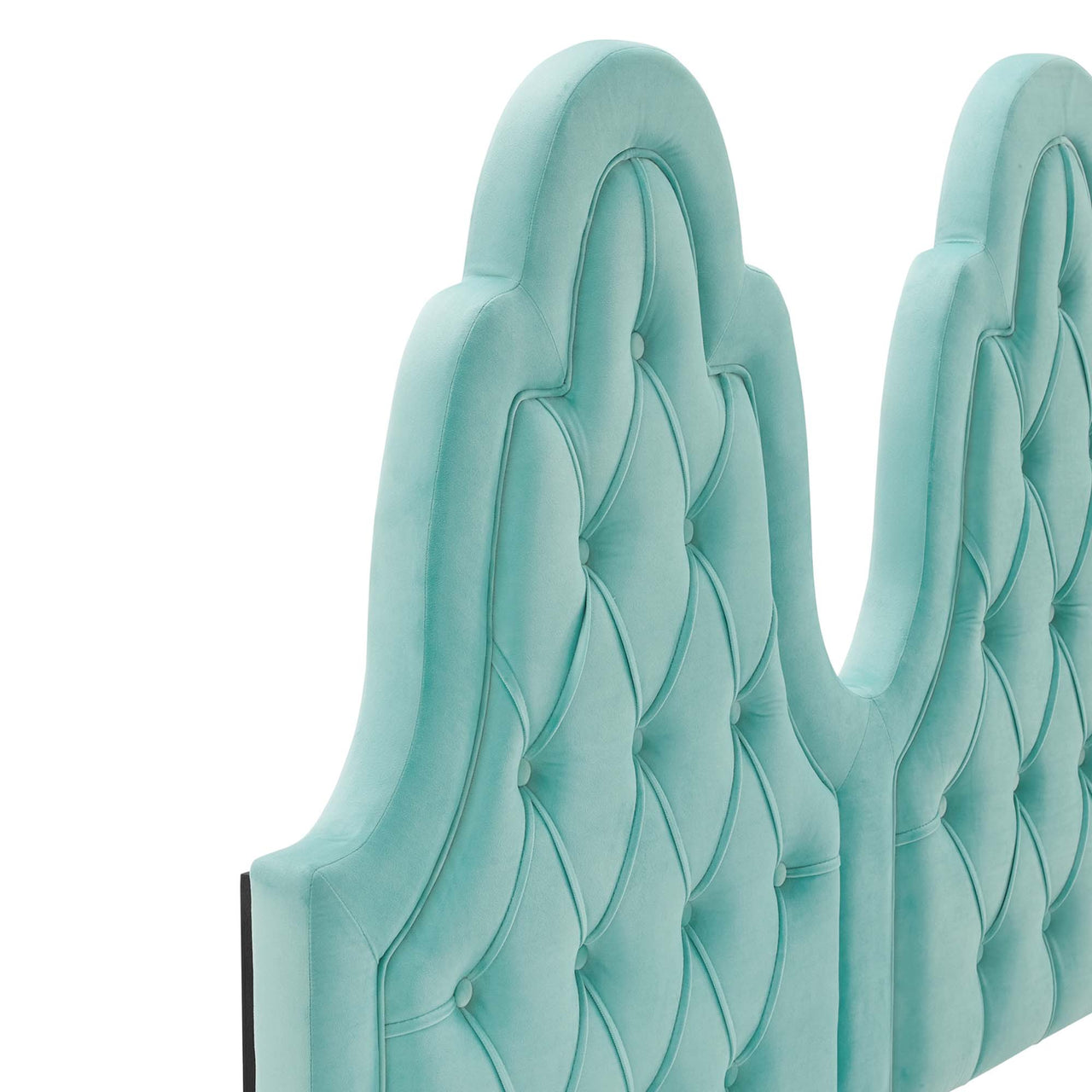 Avielle Velvet King | California King Headboard, Mint