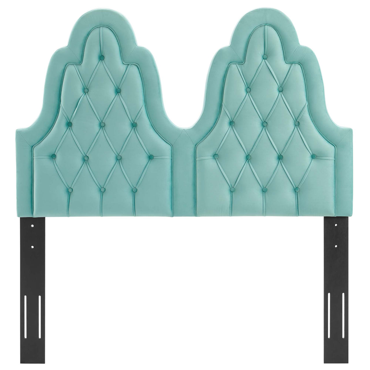 Avielle Velvet King | California King Headboard, Mint