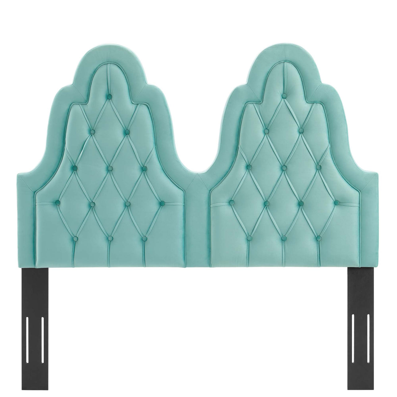 Avielle Velvet King | California King Headboard, Mint