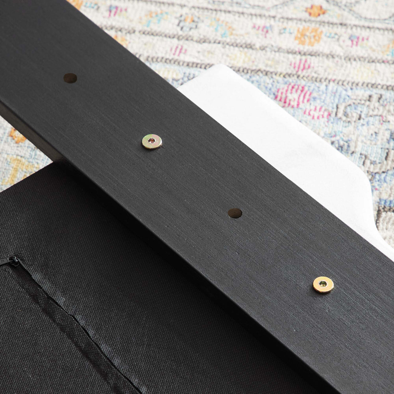 Crown Velvet Twin Headboard, White