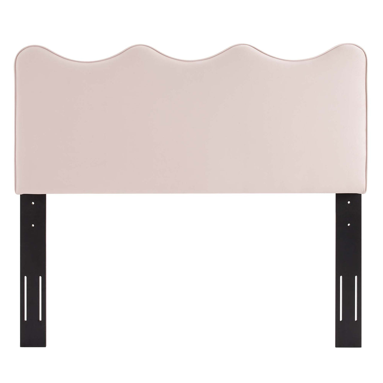 Ondine Upholstered Velvet Full | Queen Headboard, Pink