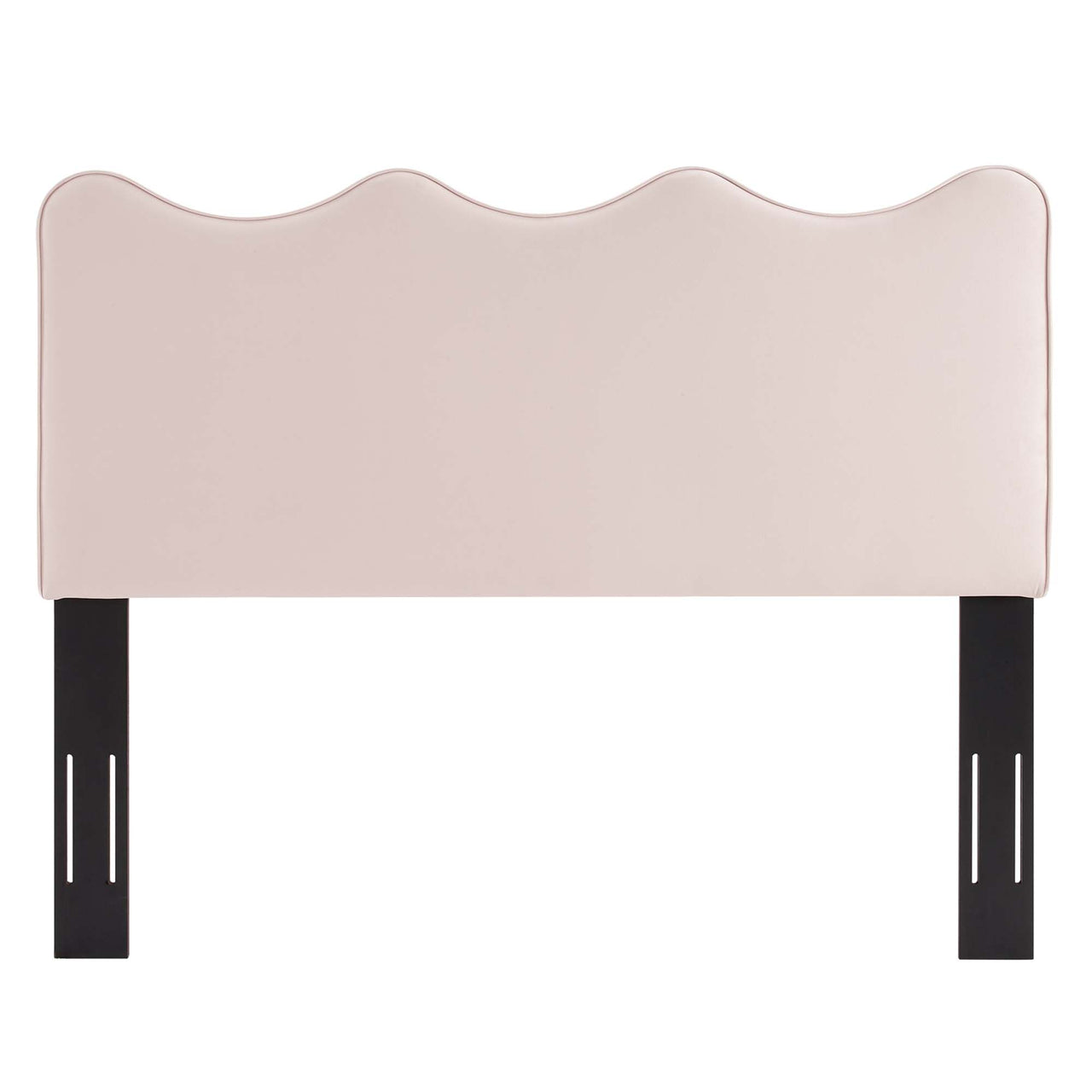 Ondine Upholstered Velvet Full | Queen Headboard, Pink