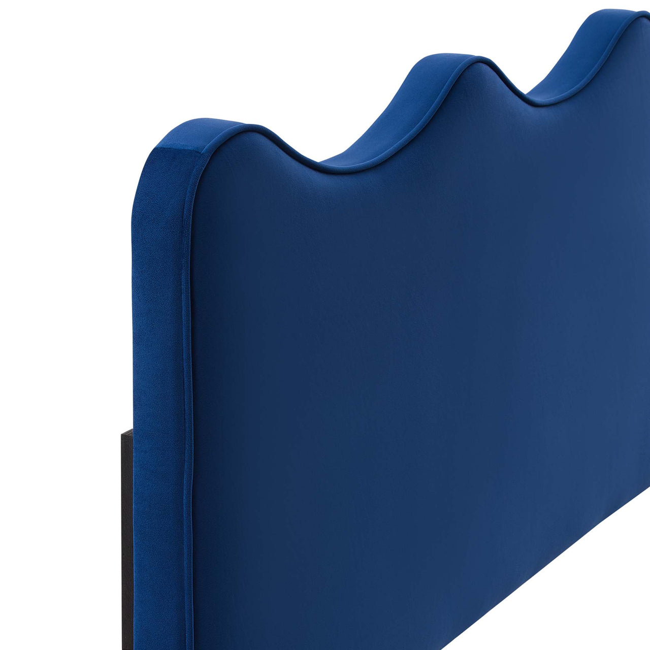 Ondine Upholstered Velvet King | California King Headboard, Navy