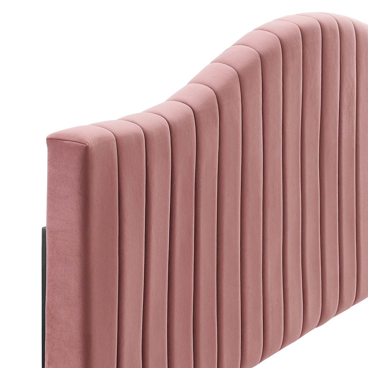 Bree Velvet Full | Queen Headboard, Dusty Rose