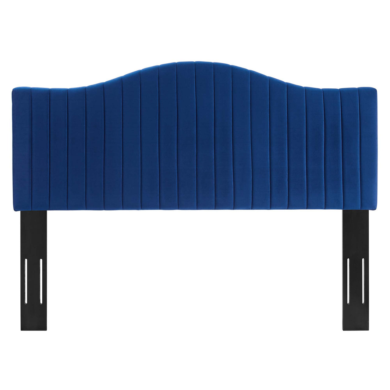 Bree Velvet Full | Queen Headboard, Navy