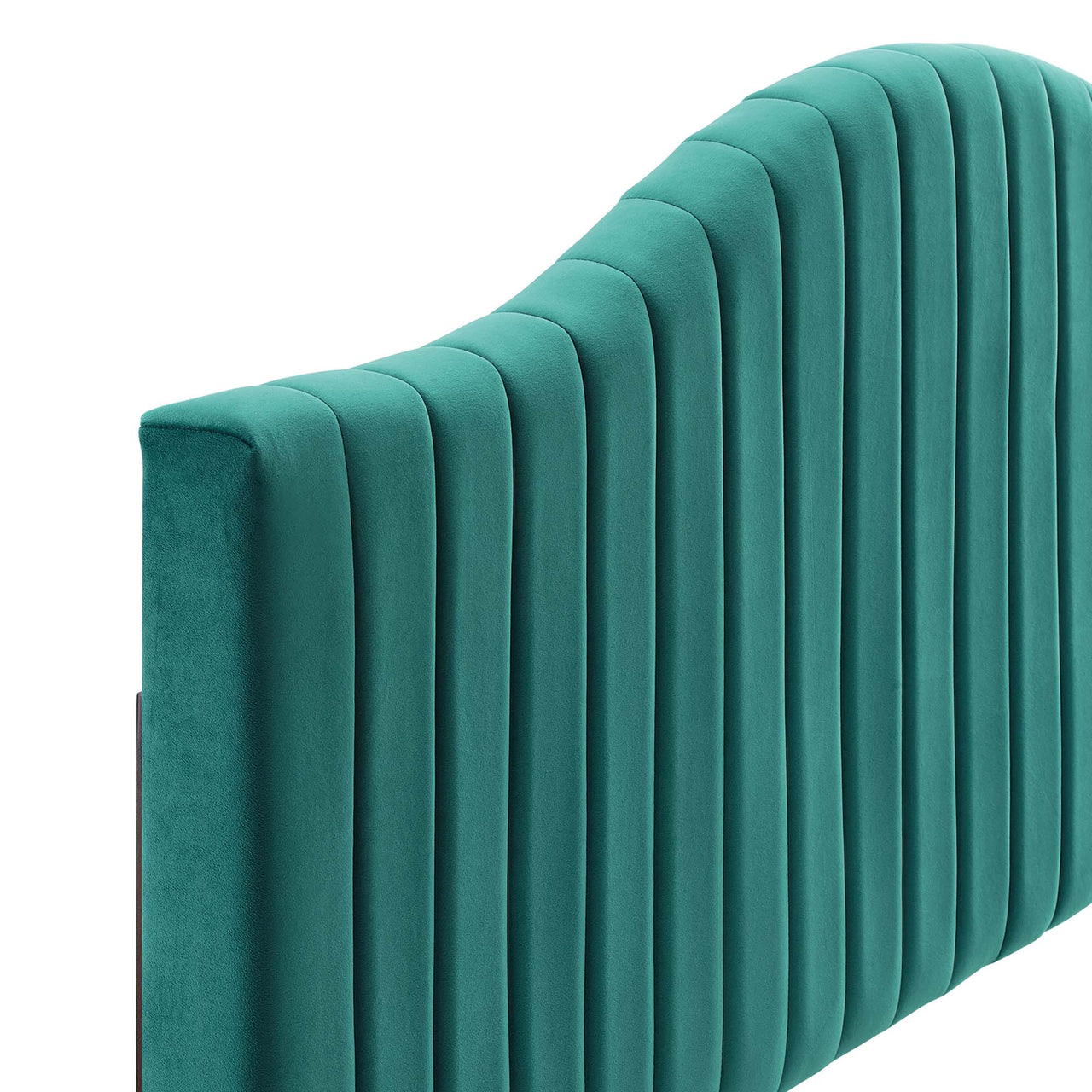 Bree Velvet Full | Queen Headboard, Teal