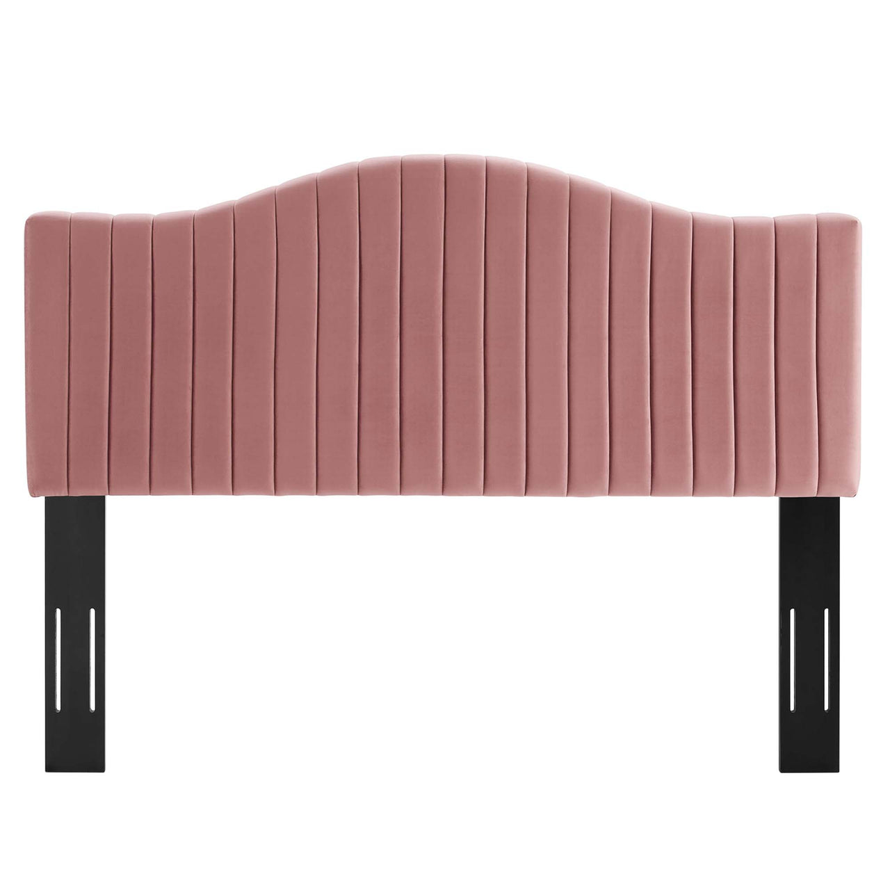 Bree Velvet King | California King Headboard, Dusty Rose