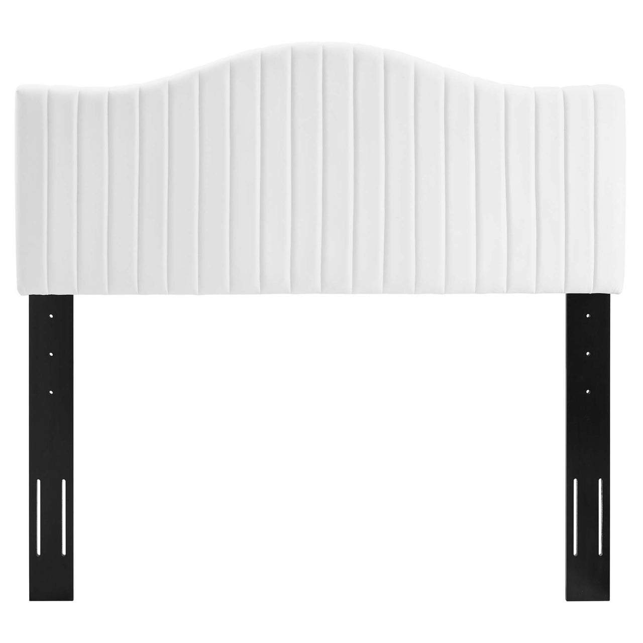 Bree Velvet King | California King Headboard, White