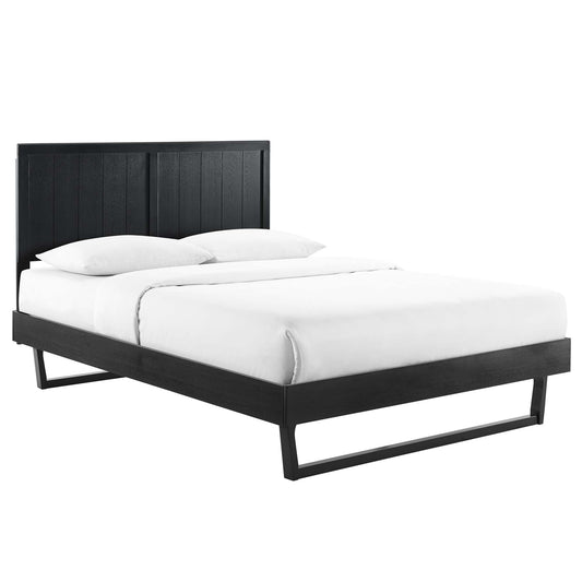 Alvara Full Platform Bed, Black