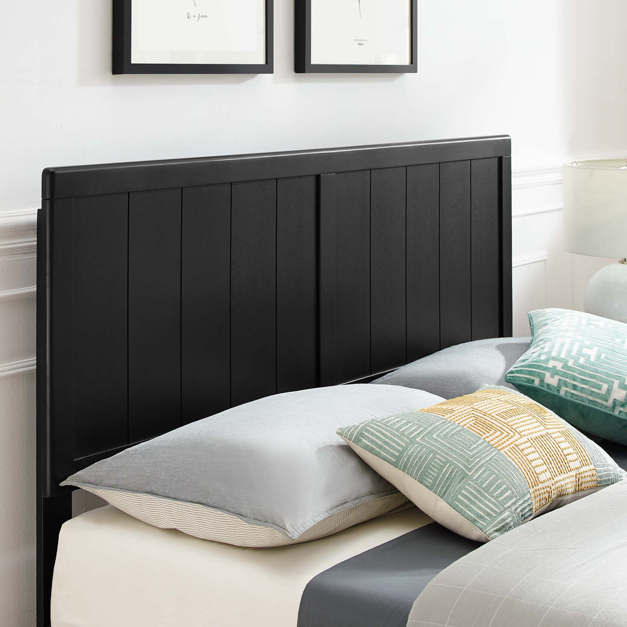 Alvara Full Platform Bed, Black