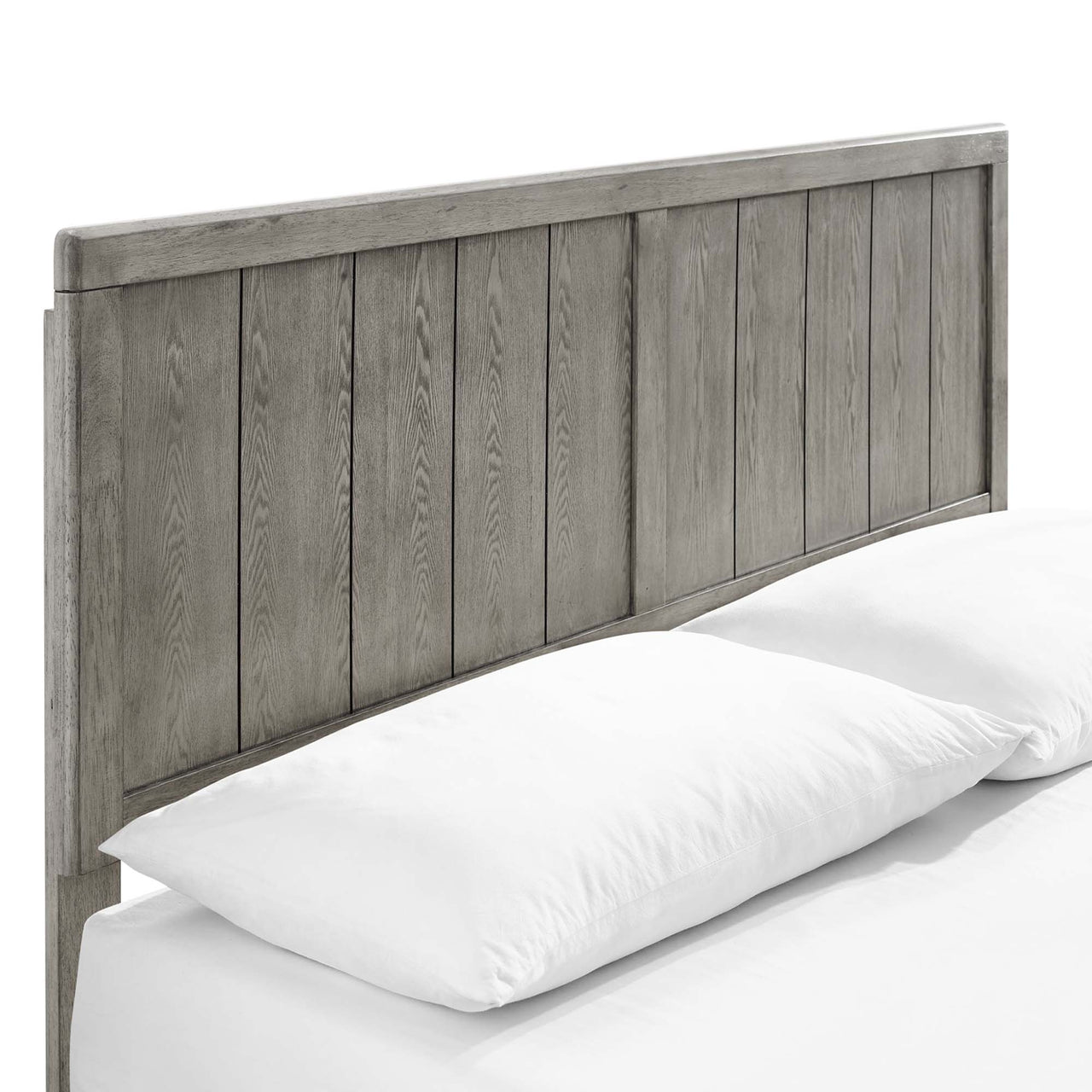 Alvara Full Platform Bed, Gray