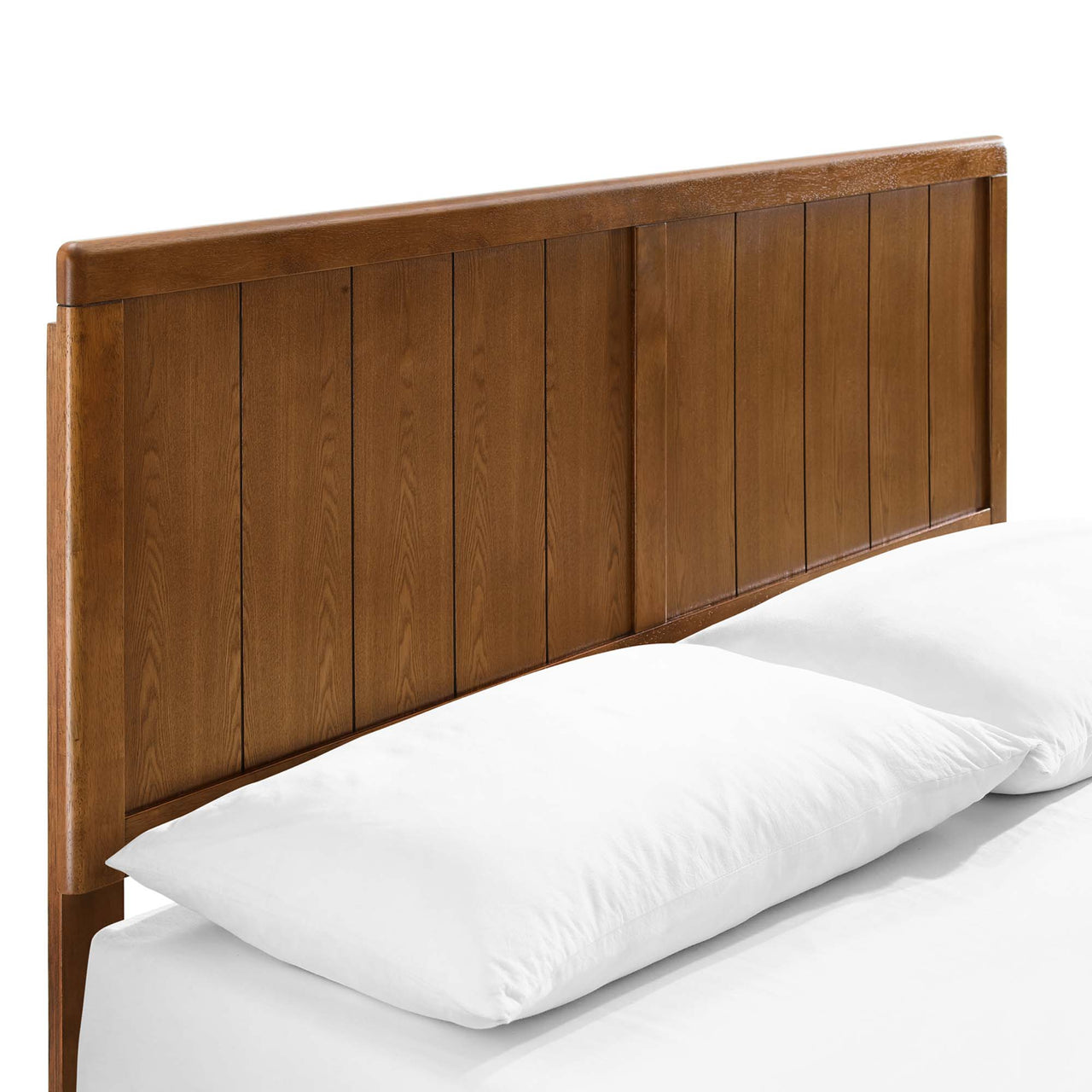 Alvara Full Platform Bed, Walnut