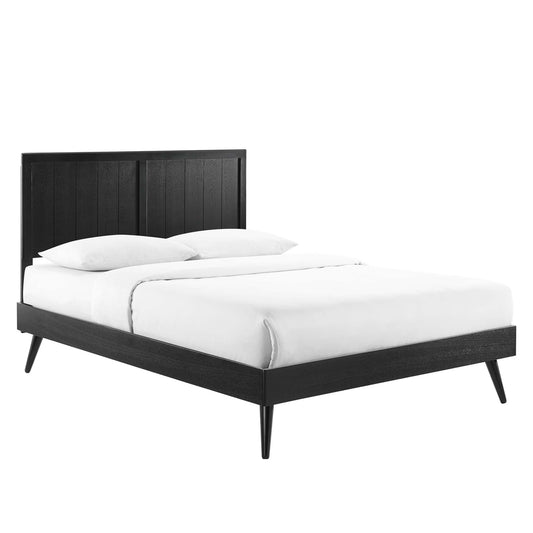 Alvara Full Platform Bed, Black