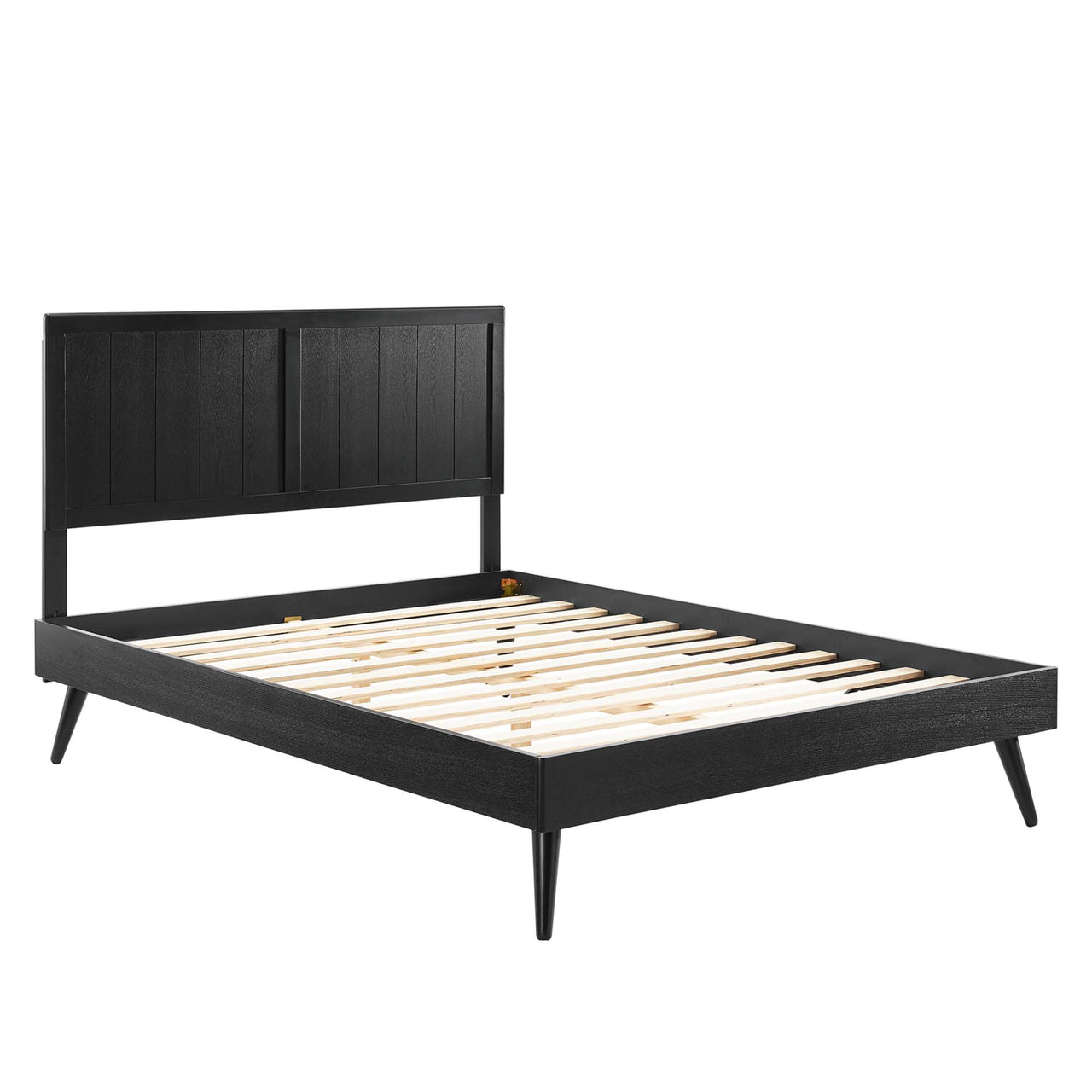 Alvara Full Platform Bed, Black