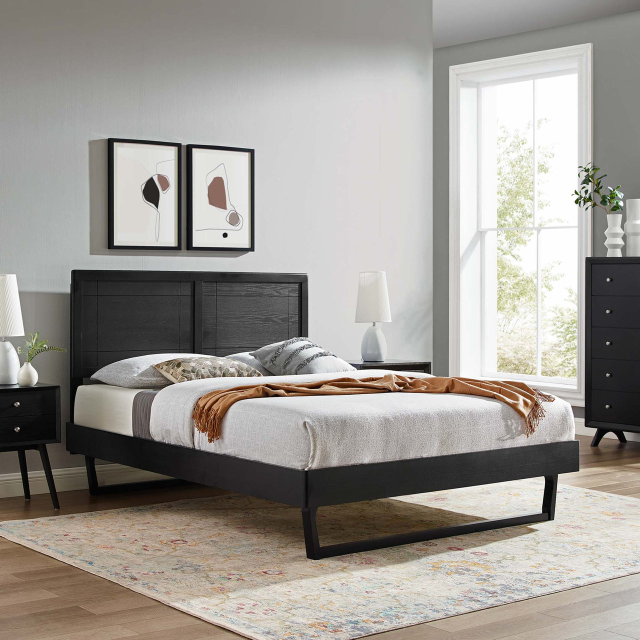 Eldenwood Full Platform Bed, Black
