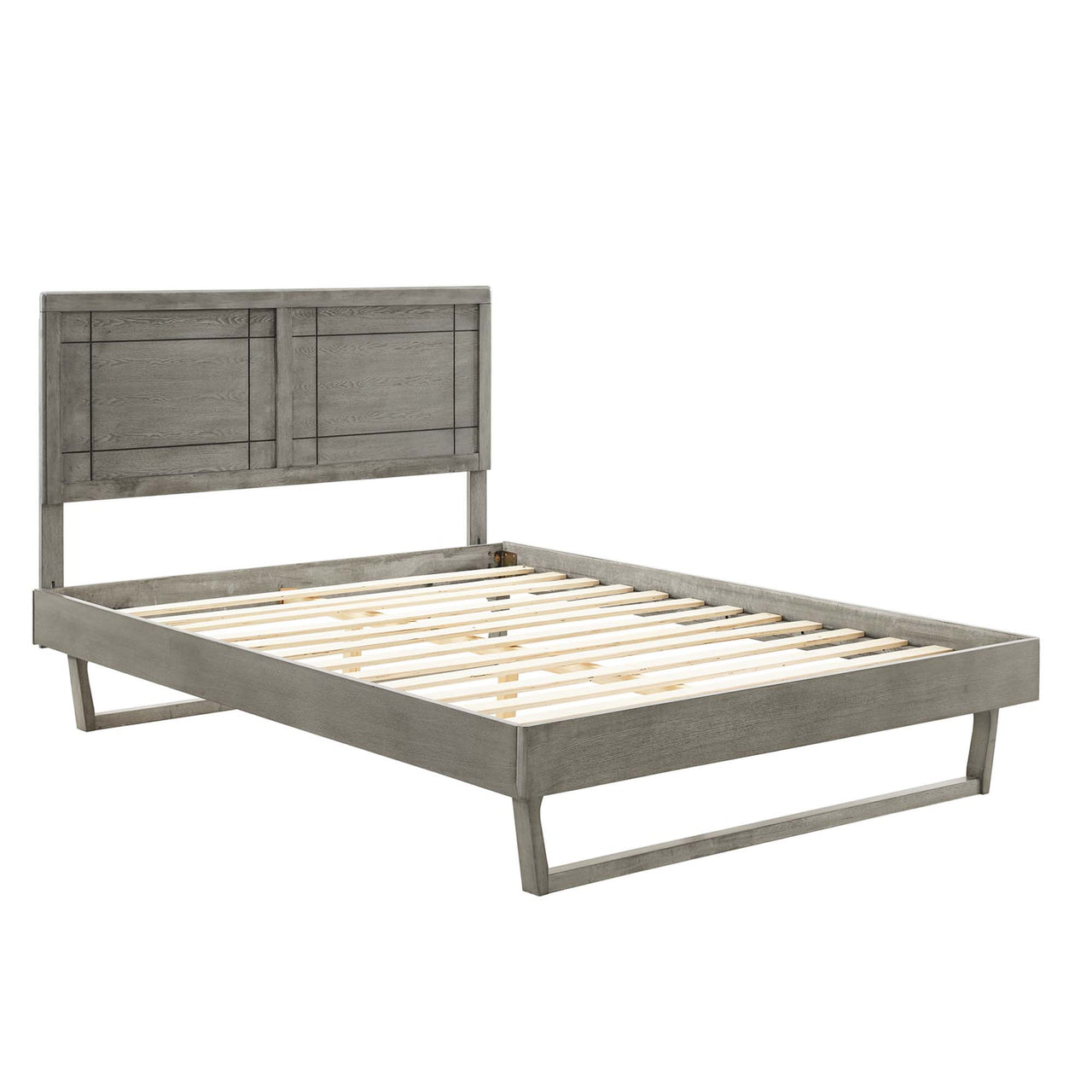 Eldenwood Twin Platform Bed, Gray