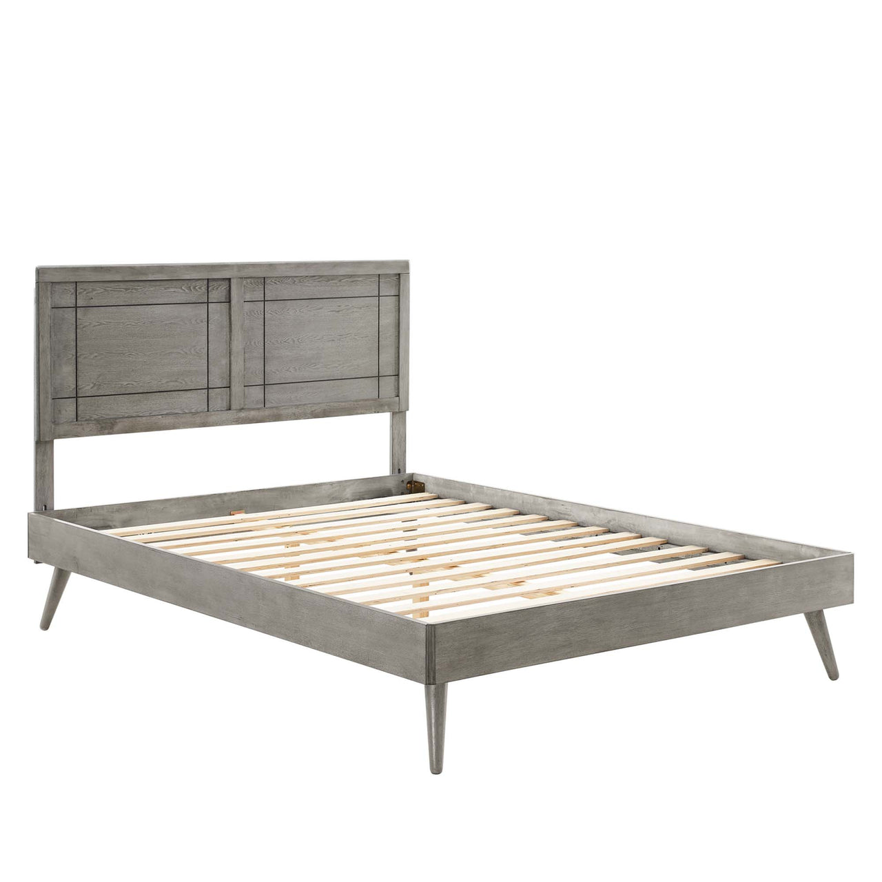 Eldenwood King Platform Bed, Gray