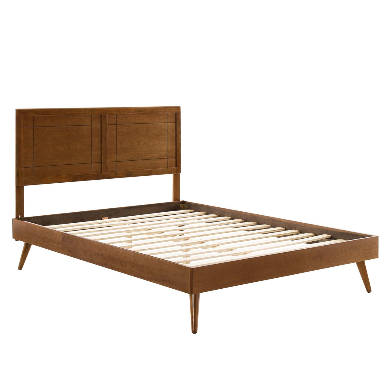 Eldenwood King Platform Bed, Walnut