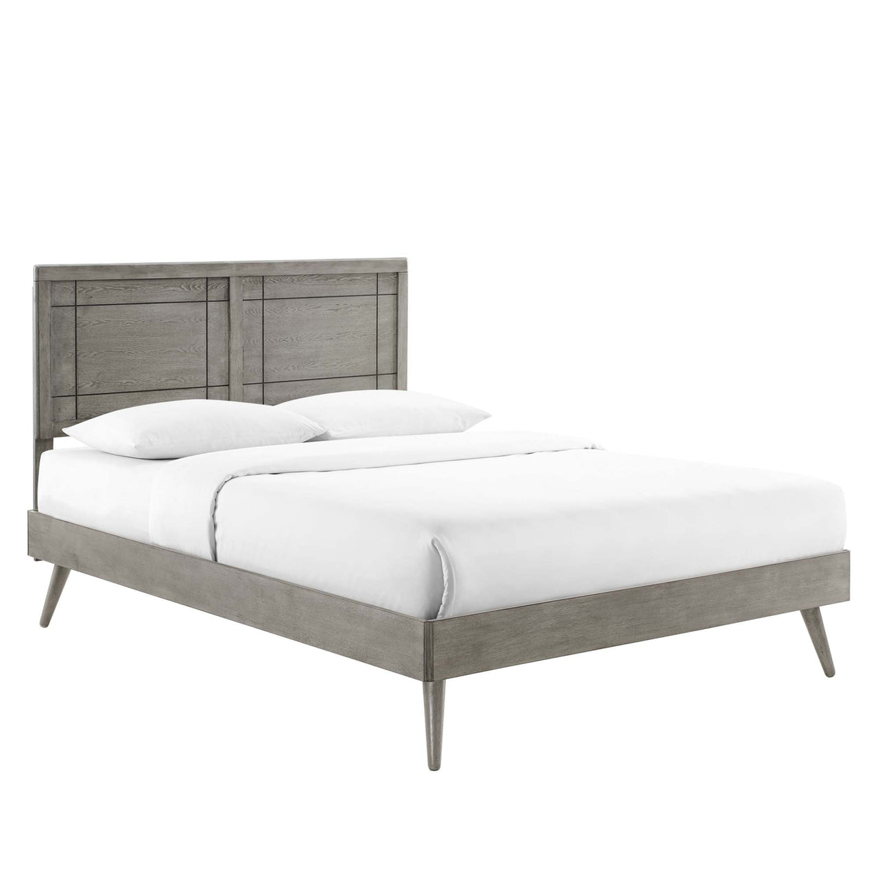 Eldenwood Twin Platform Bed, Gray