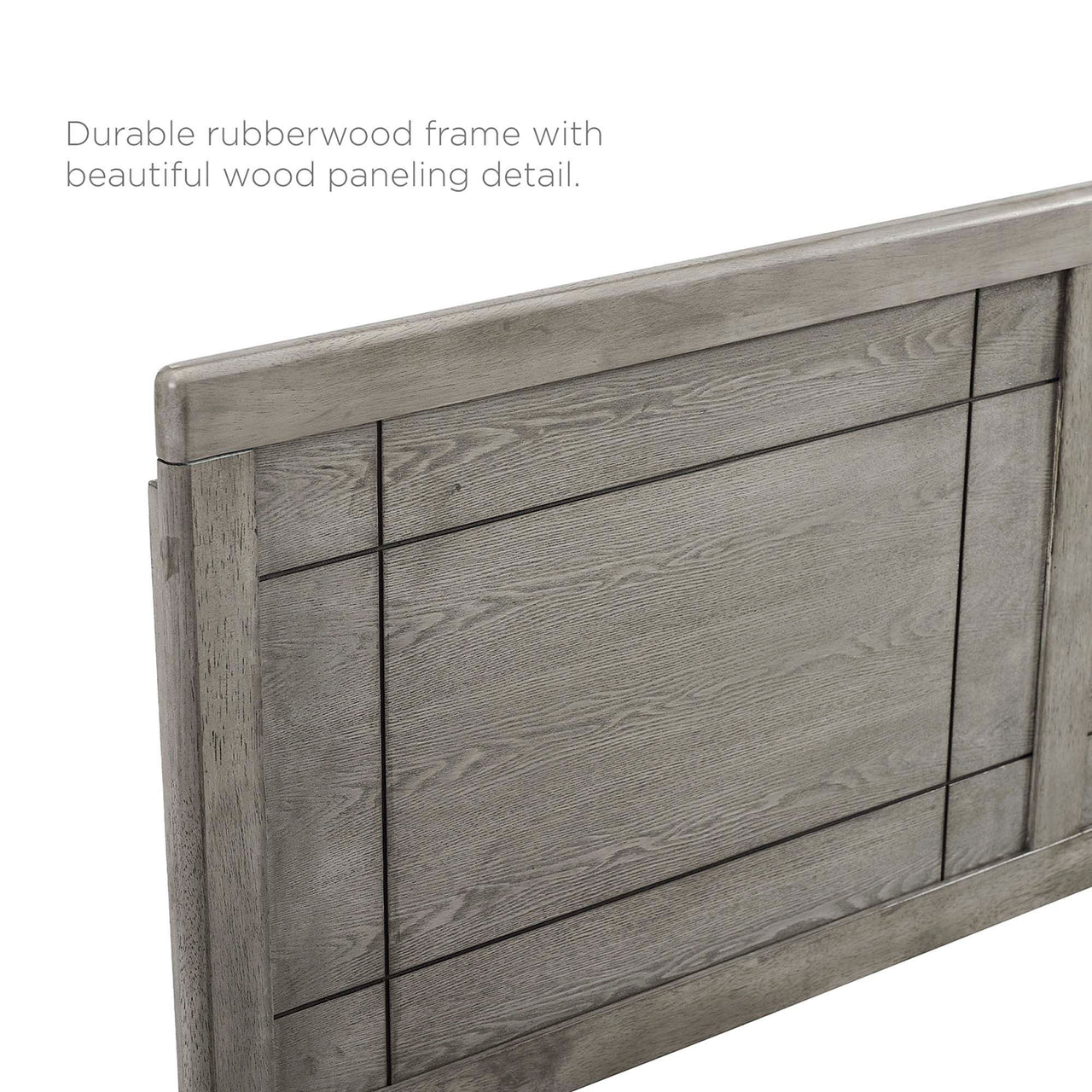 Eldenwood Twin Platform Bed, Gray