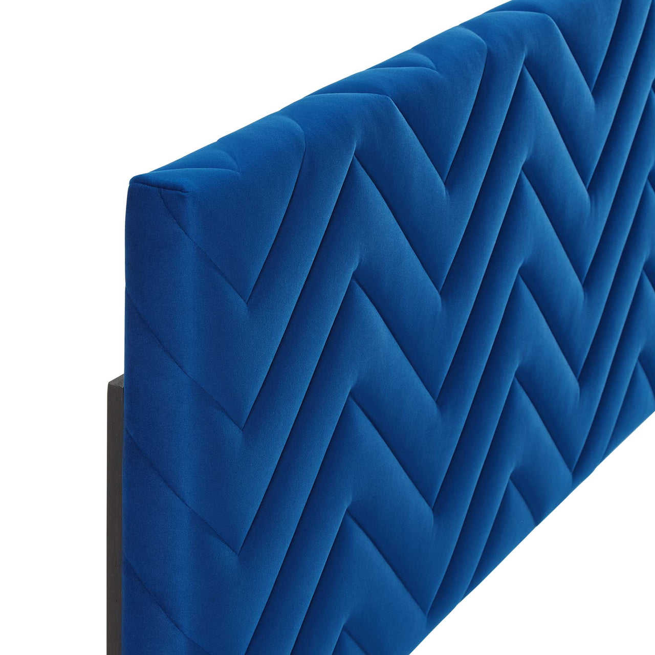 Wayfinder Velvet Full | Queen Headboard, Navy