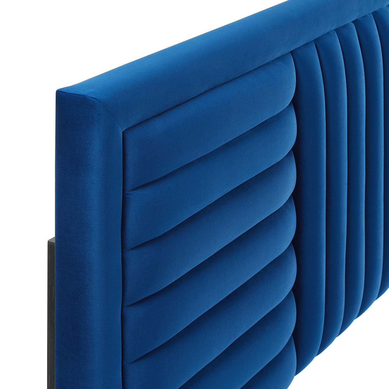Mirielle Velvet Full | Queen Headboard, Navy