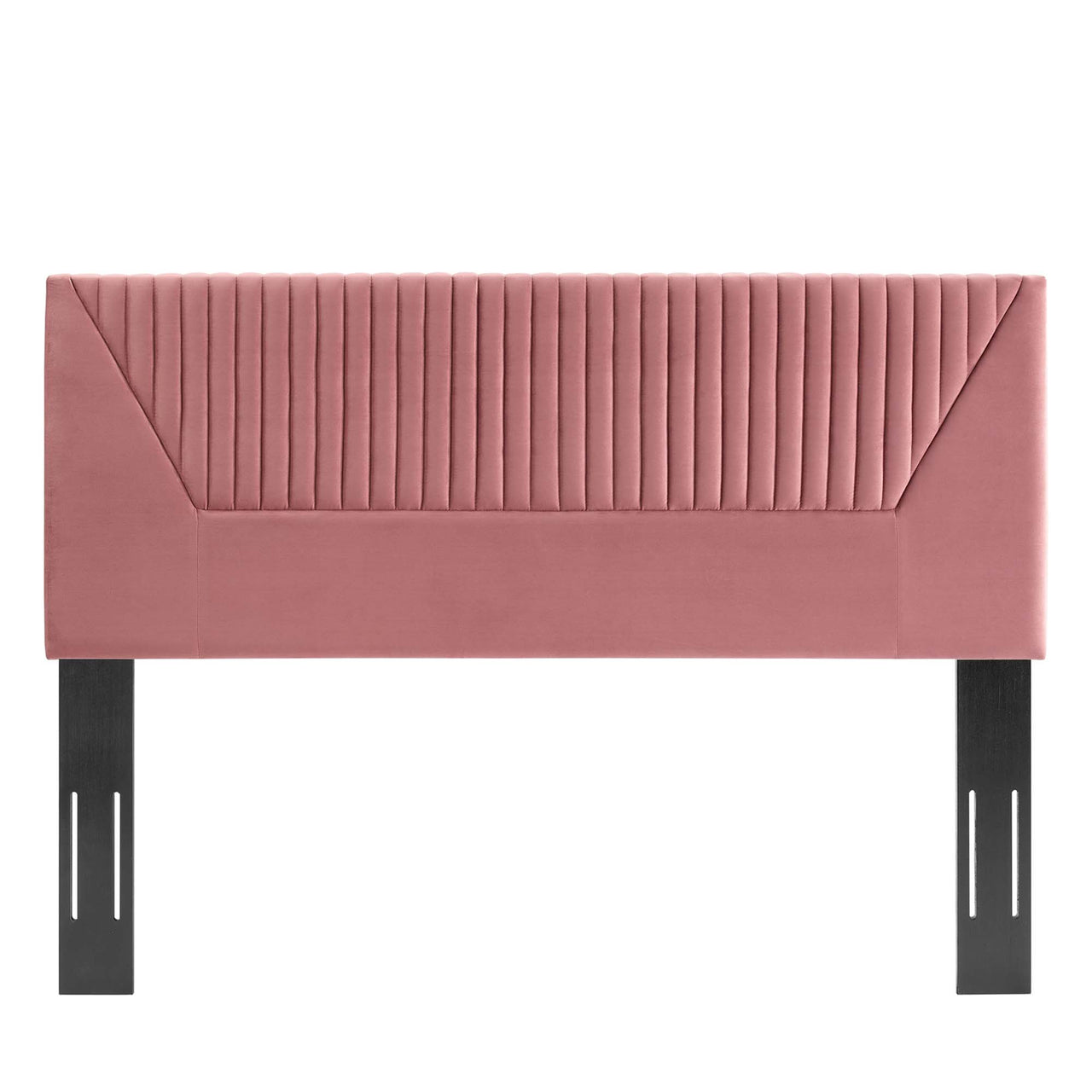 Pierce Velvet Full | Queen Headboard, Dusty Rose