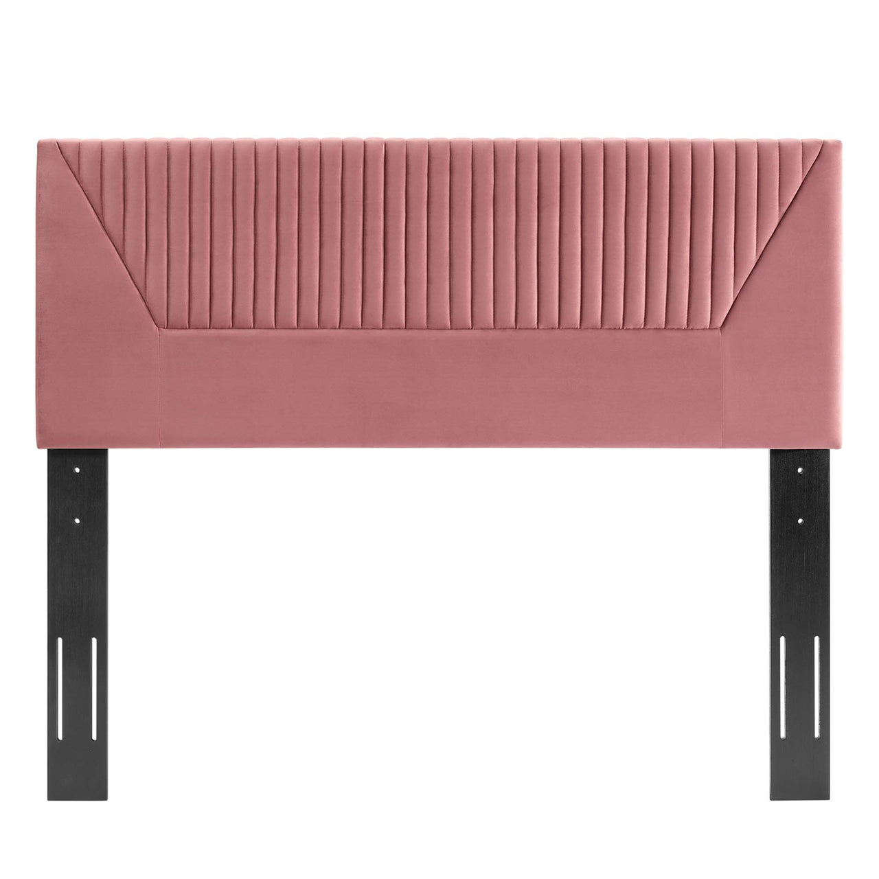 Pierce Velvet Full | Queen Headboard, Dusty Rose