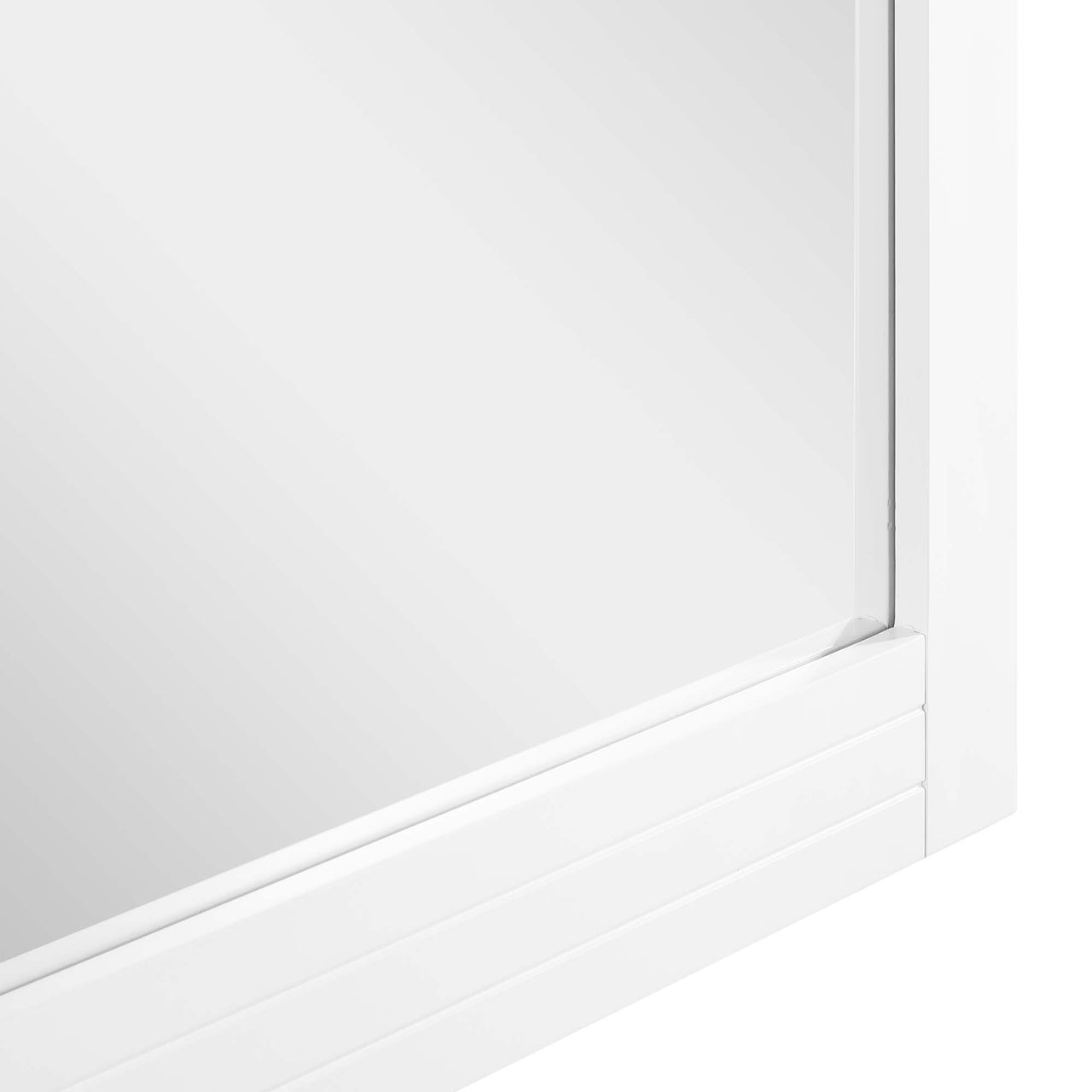 Noelle Mirror, White