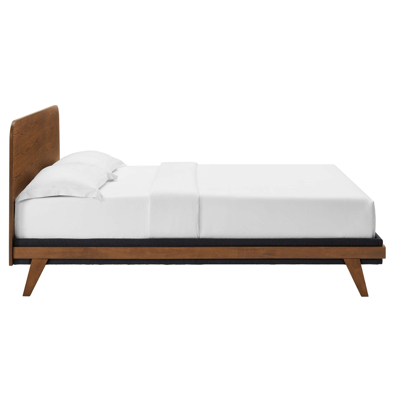 Duvall Queen Platform Bed, Walnut